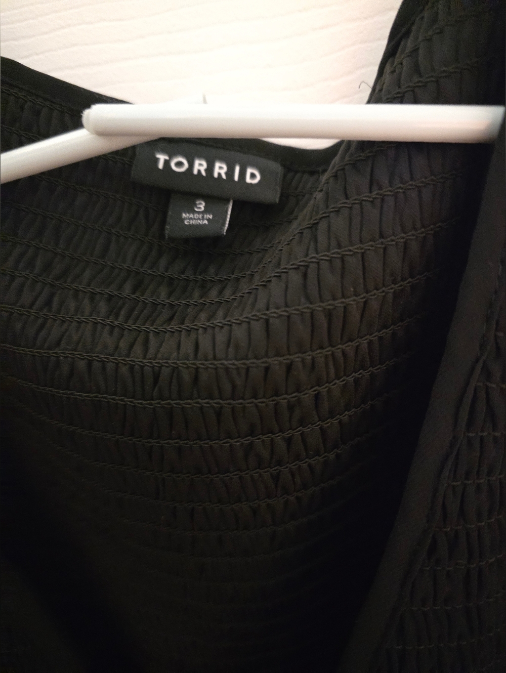 Torrid Long Sleeve Black Blouse - Picture 4 of 7